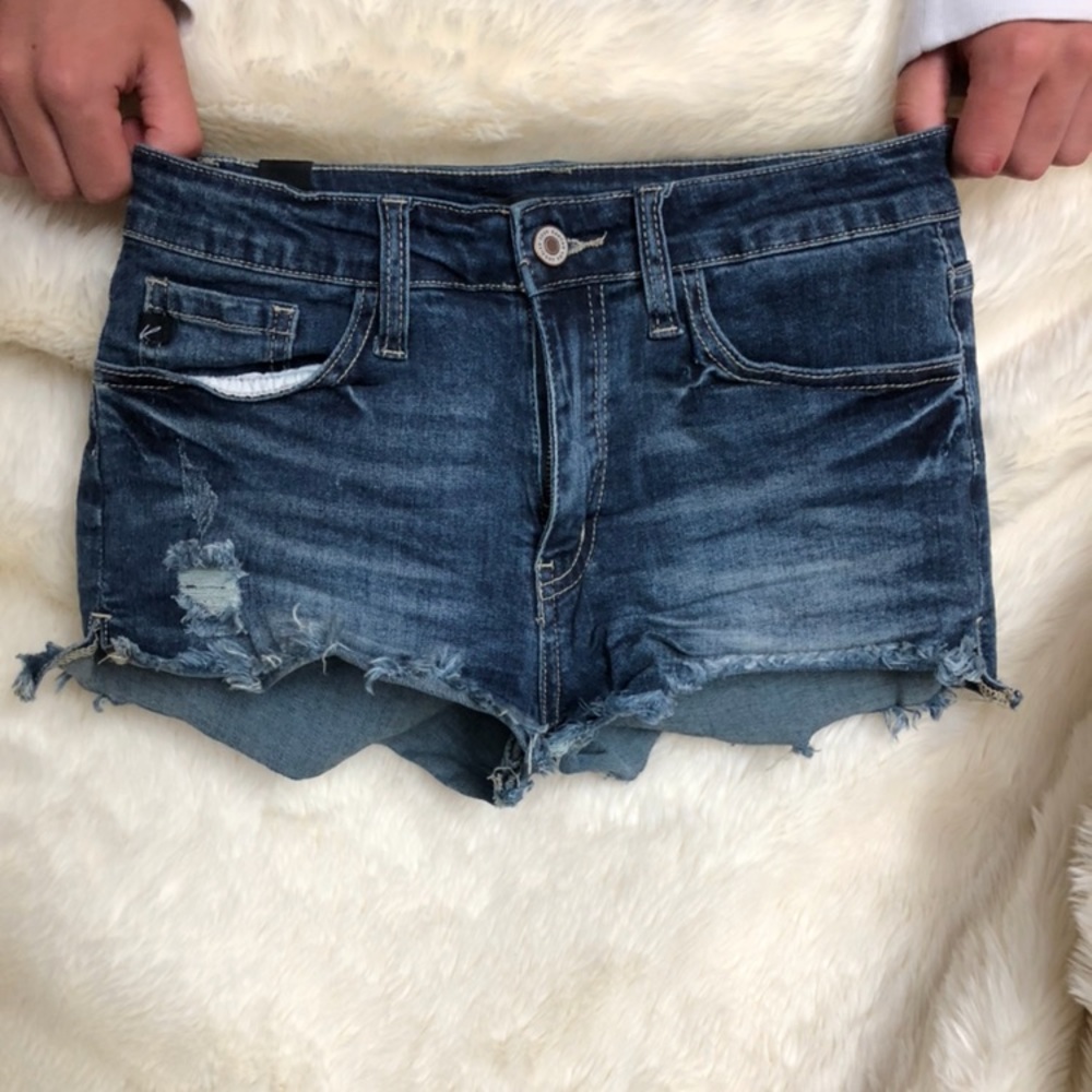 Shorty jean shorts. Size 0